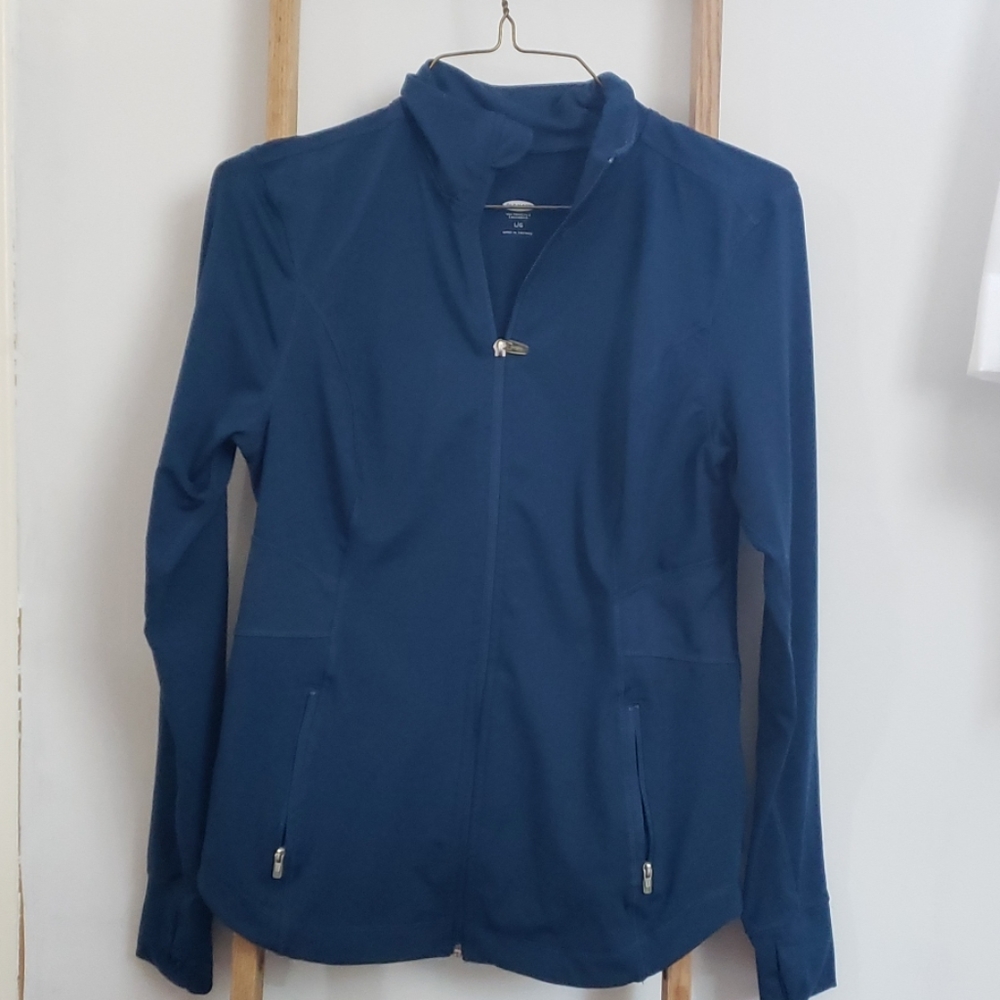 Athletic zip up jacket